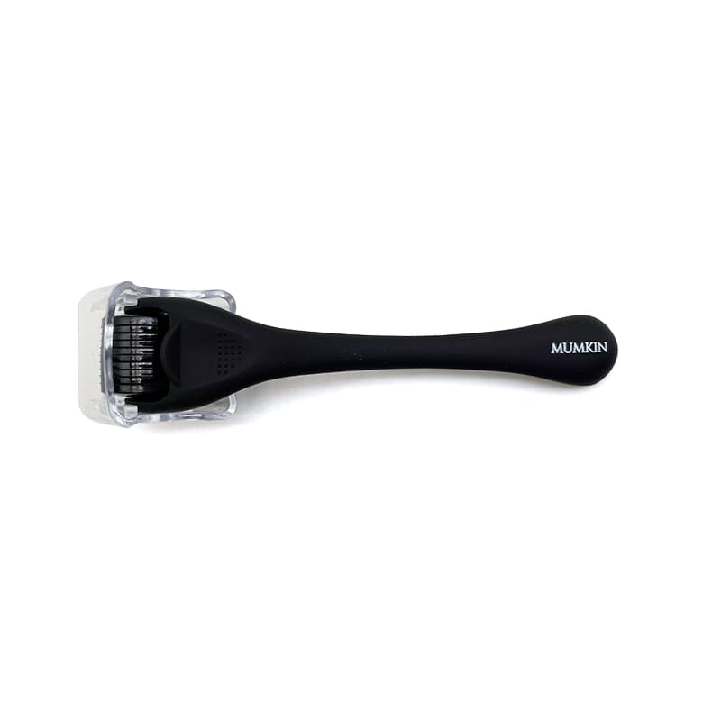 MUMKIN Beard Derma Roller 0.5mm Titanium - Boost Beard Growth & Skin Collagen
