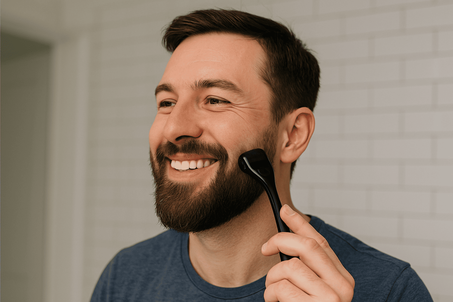 How Many Millimeters Should Your Derma Roller Be for Beard Growth?