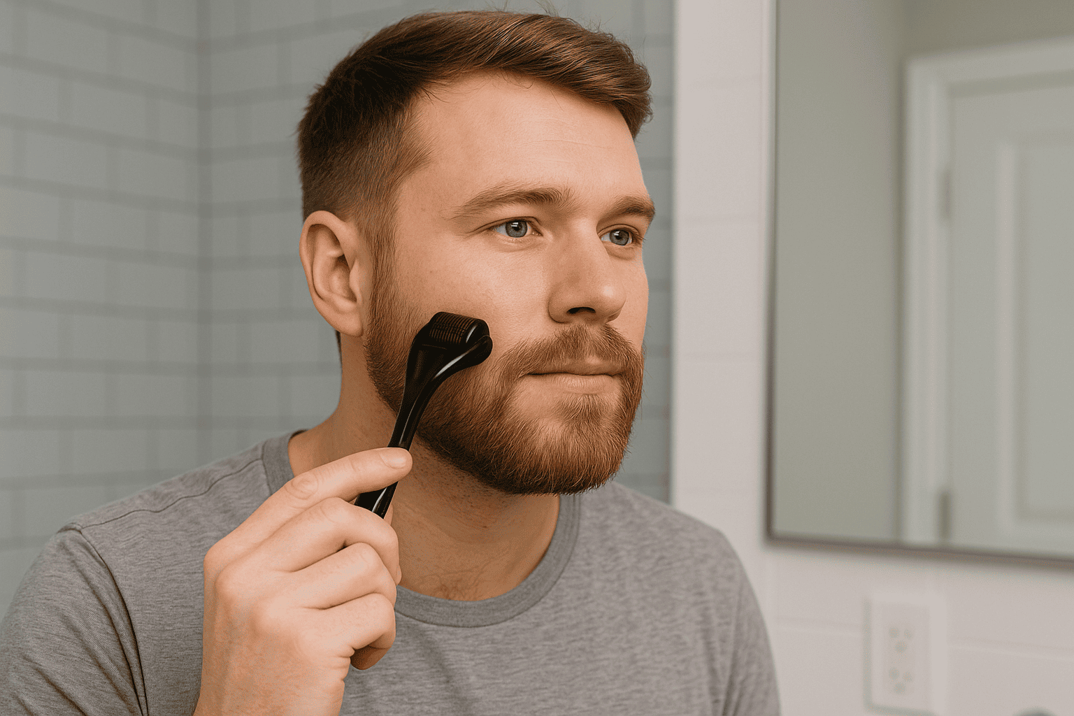 Derma Roller for Beard. Choosing the Right Needle Size for Best Growth