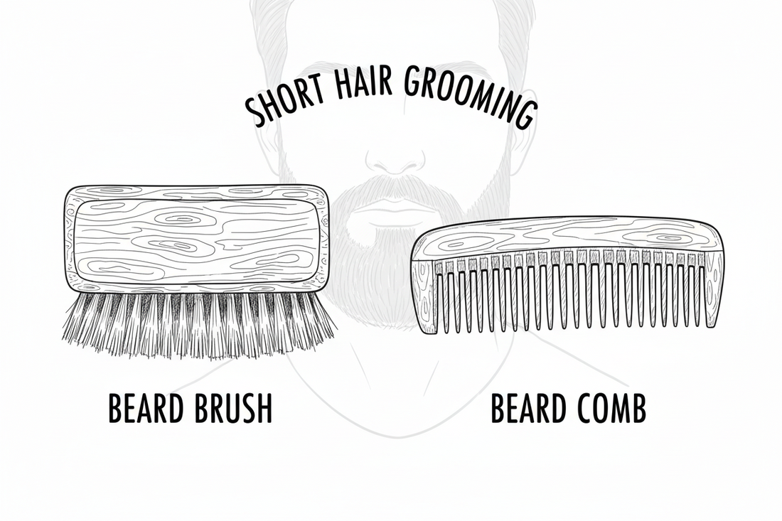 Beard Brush or Comb for Short Hair. Which is Best for You?
