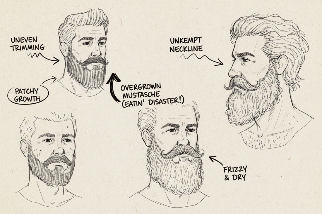 Beard Grooming Mistakes That Make You Look Unstructured