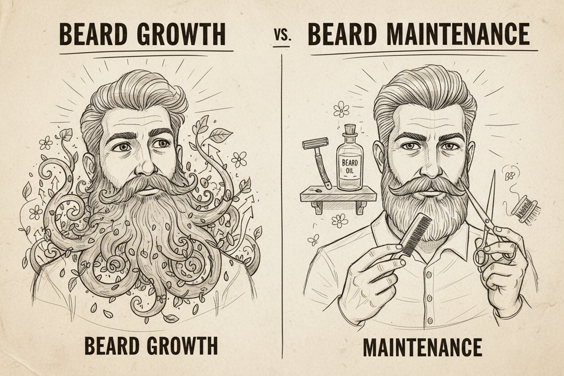 Beard Growth vs Beard Maintenance: What Actually Matters More