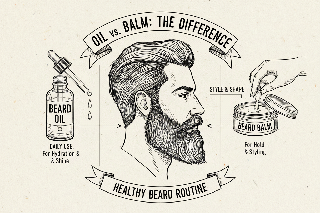 Beard Oil vs Beard Balm | When to Use Each Properly – Mumkin Store
