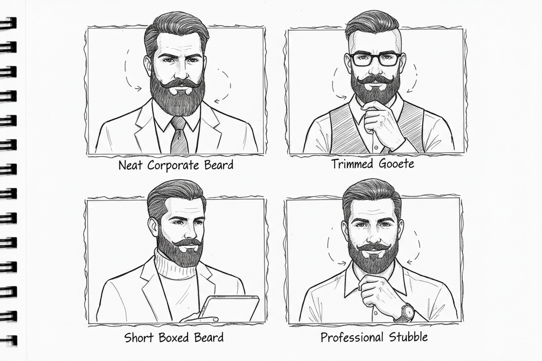 Beard Styles That Actually Work for Professional Settings