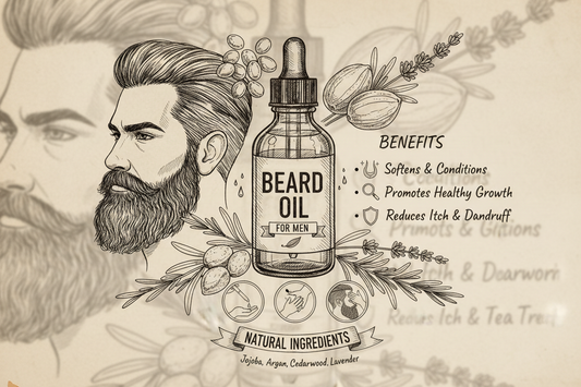 Best Beard Oil for Men. Benefits, Ingredients & How to Use It