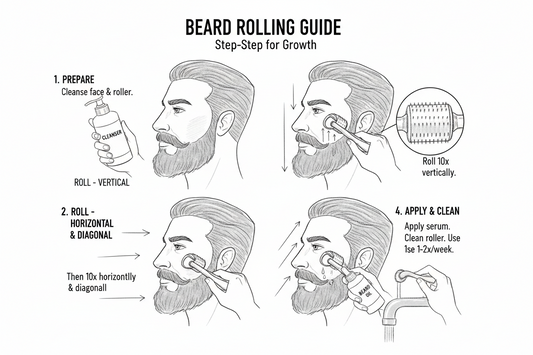 Derma Roller for Beard Near Me. How to Use It for Best Results