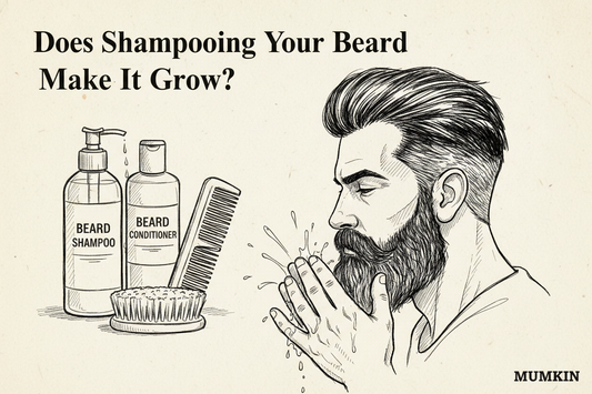 Does Shampooing Your Beard Make It Grow? | Mumkin Beard Care Guide