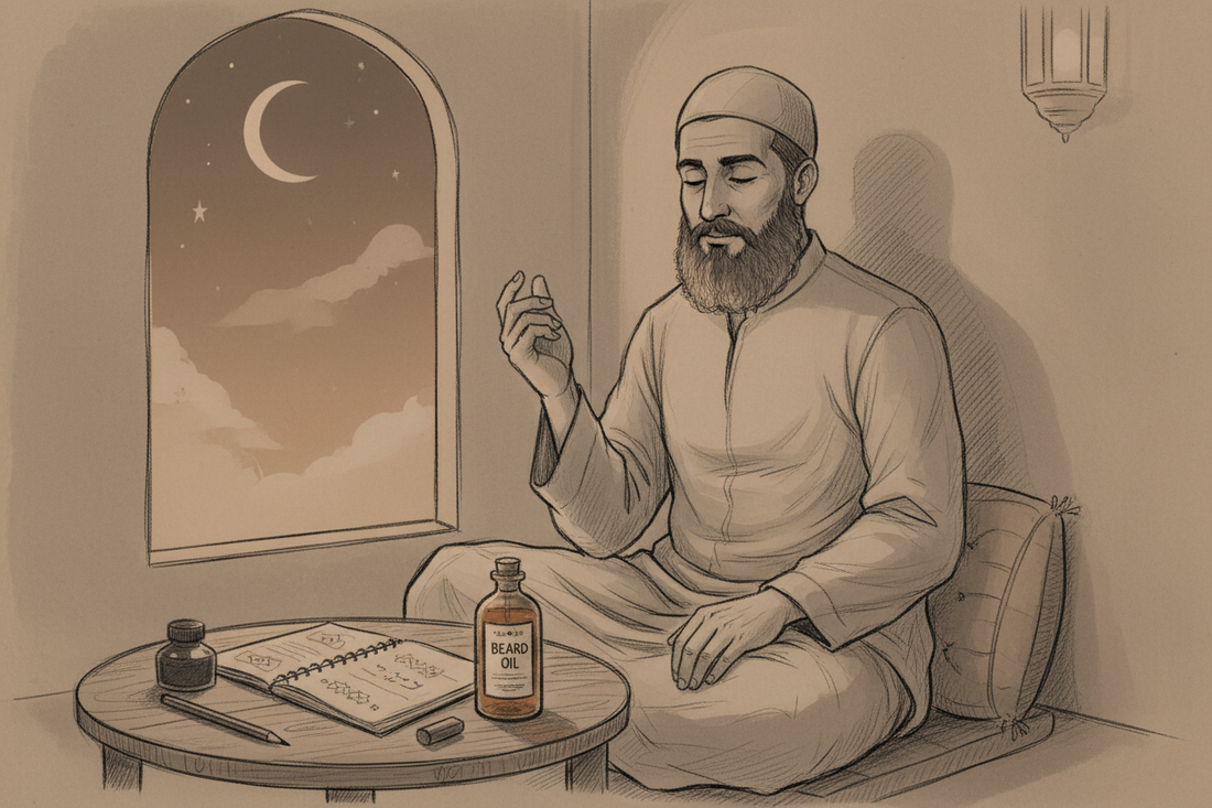 Dry beard during fasting in Ramadan – UK beard care guide.