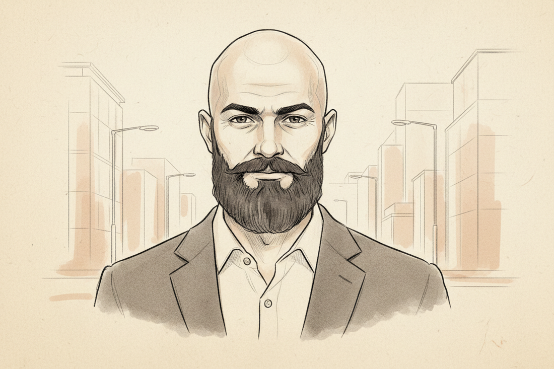 Beard Designs for Bald Men: The Complete UK Style & Grooming Guide