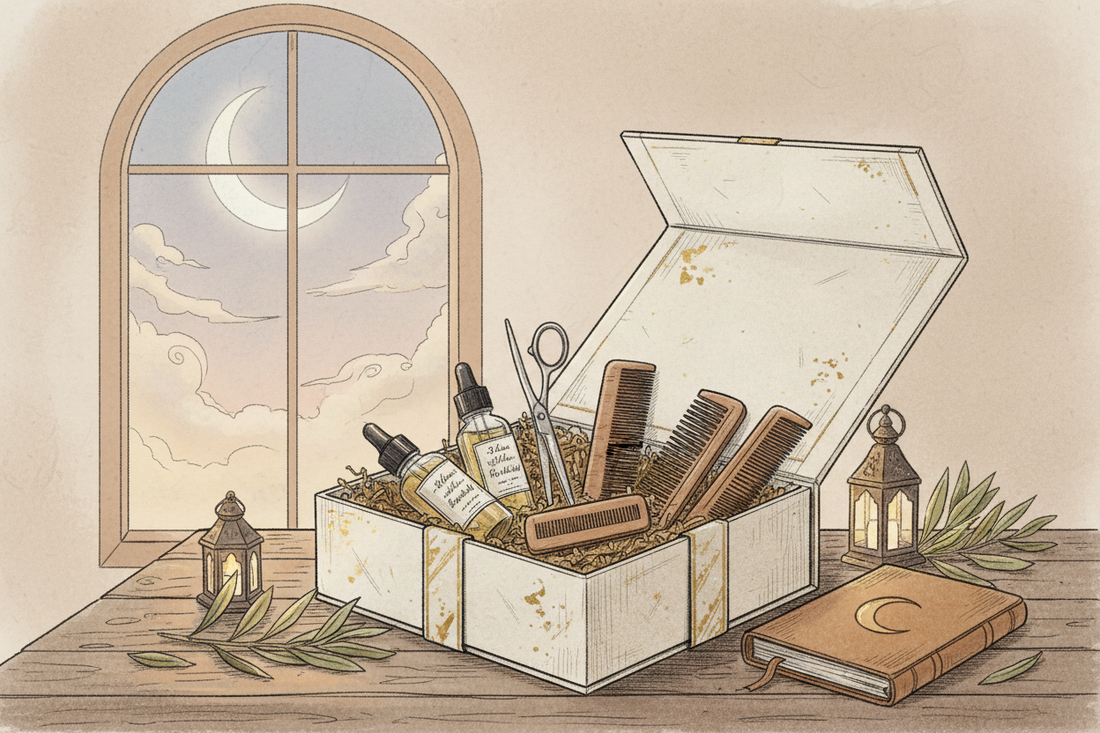 Eid gift box ideas for bearded men in the UK.