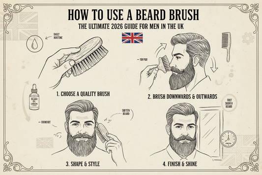 How to Use a Beard Brush. The Ultimate 2026 Guide for Men in the UK