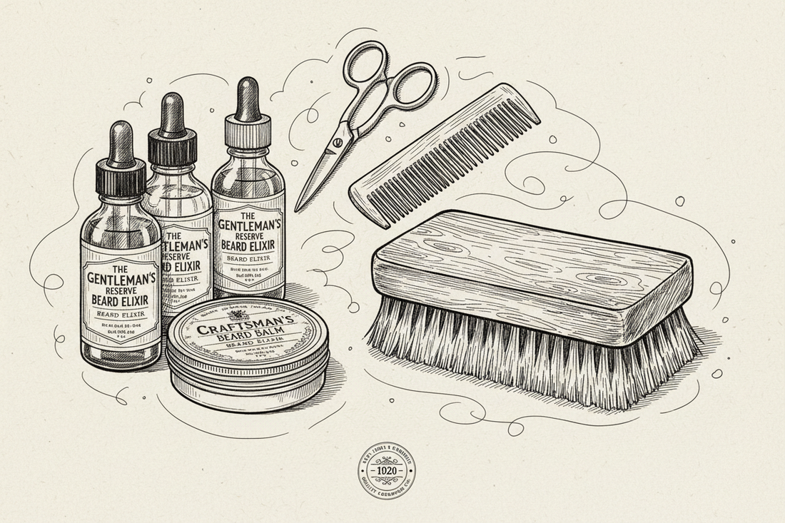 Master Your Beard Game with the Right Beard Kit & Brush