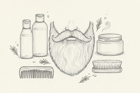 MUMKIN Complete UK Guide to Beard Wash, Beard Shampoo & Beard Conditioner  Keep Your Beard Clean, Soft & Healthy