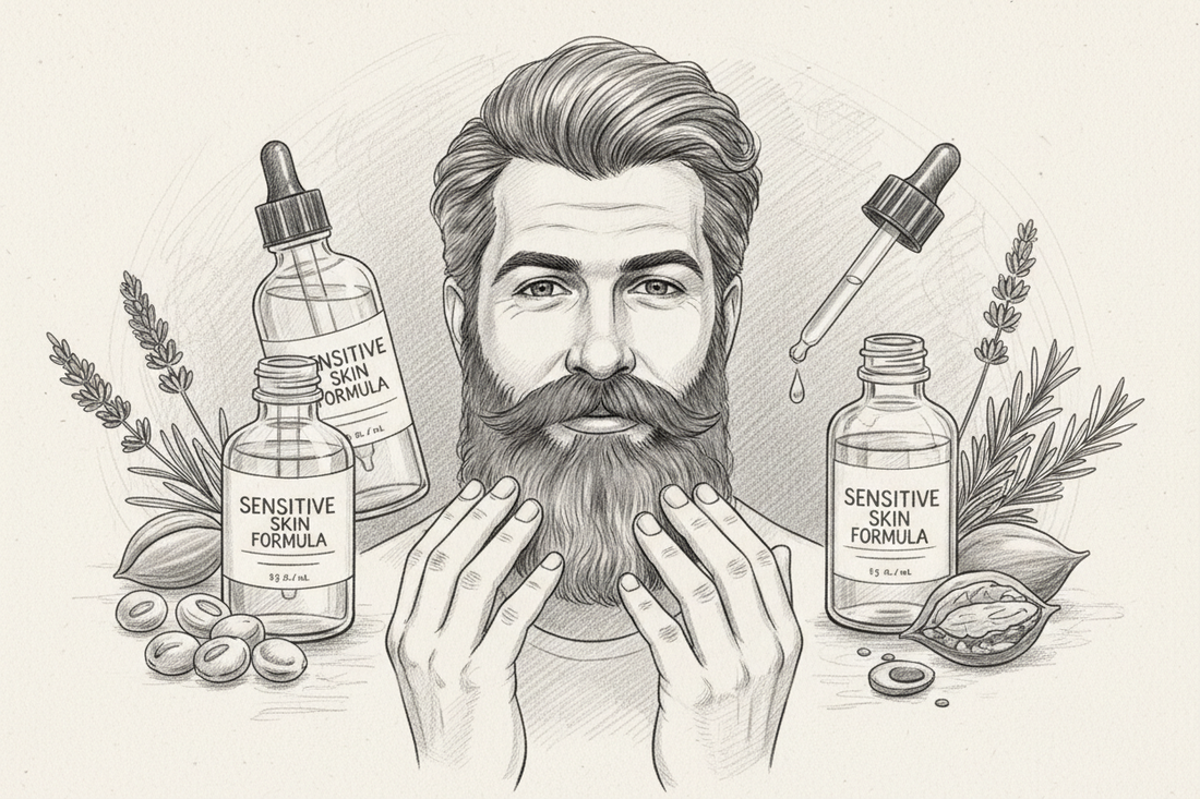 The Best Beard Oil for Sensitive Skin. How to Keep Your Beard Soft and Healthy