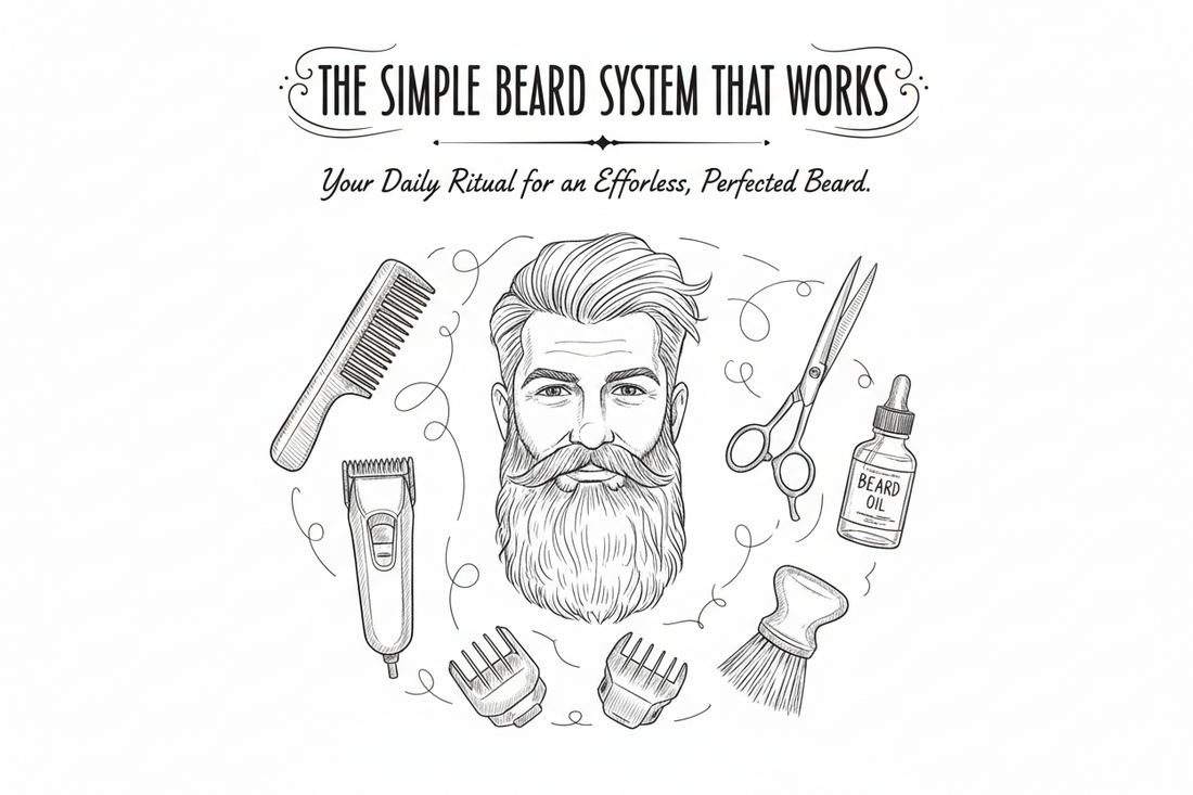The Only Beard Routine You Need: A Simple System That Actually Works