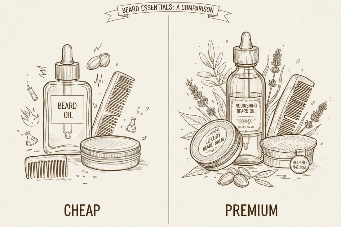 The Real Difference Between Cheap and Premium Beard Products