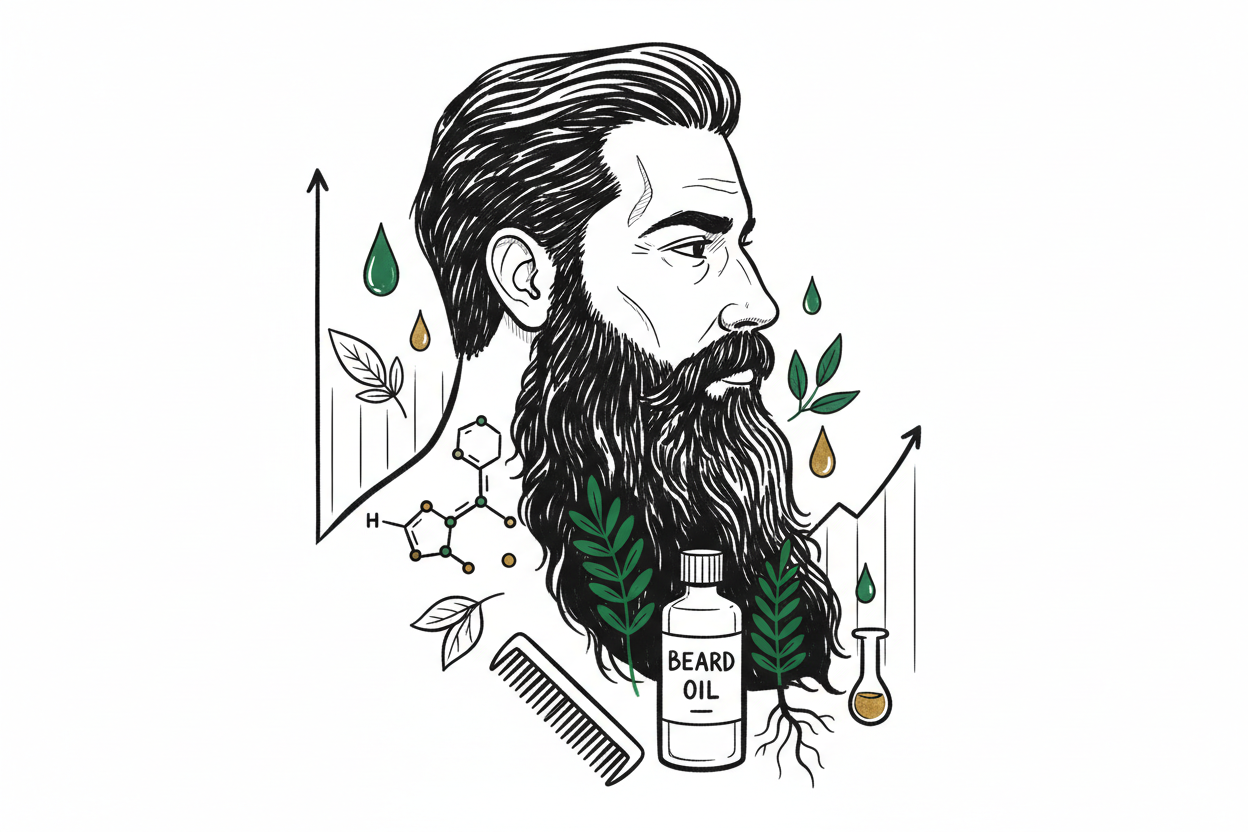 Does Beard Growth Oil Work? The Science Behind the Ingredients – Mumkin ...