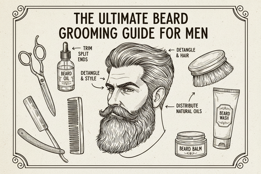 The Ultimate Beard Grooming Guide for Men. Top Tips and Tools