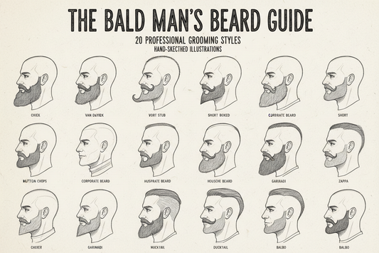 The Ultimate Guide to Beard Grooming Styles for Bald Men in 2026- Top 20 Looks