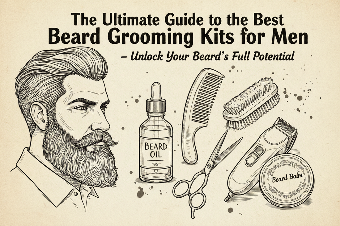 The Ultimate Guide to the Best Beard Grooming Kits for Men. Unlock Your Beard’s Full Potential