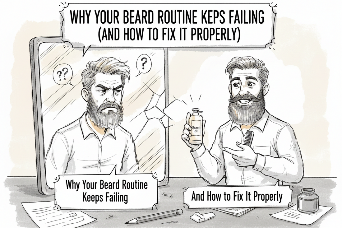 Why Your Beard Routine Keeps Failing (And How to Fix It Properly)