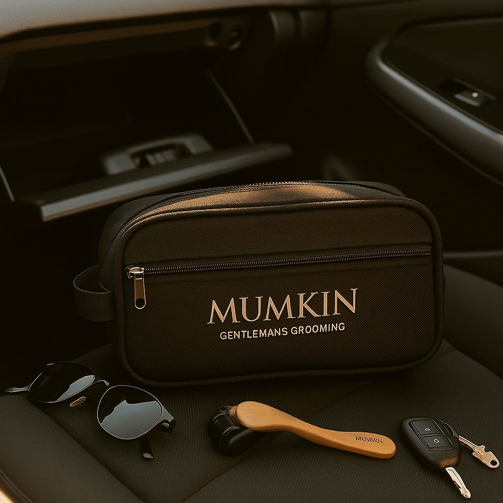 MUMKIN Beard Toiletry Bag Nylon Material