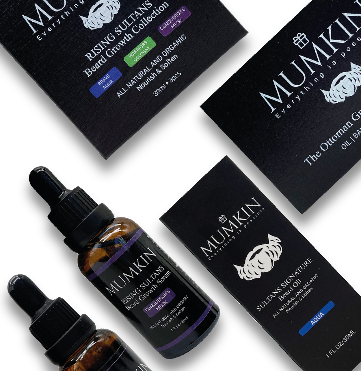 Beard oil rich in essential nutrients to support healthy beard growth