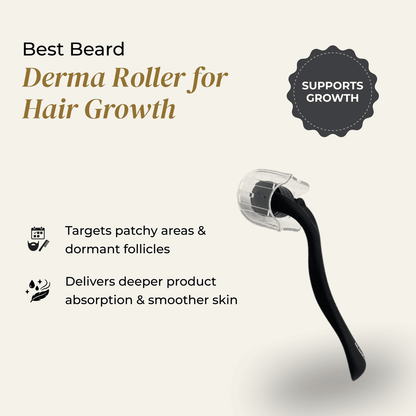 MUMKIN Beard Derma Roller for Hair Growth