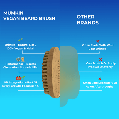 MUMKIN Vegan Beard Brush
