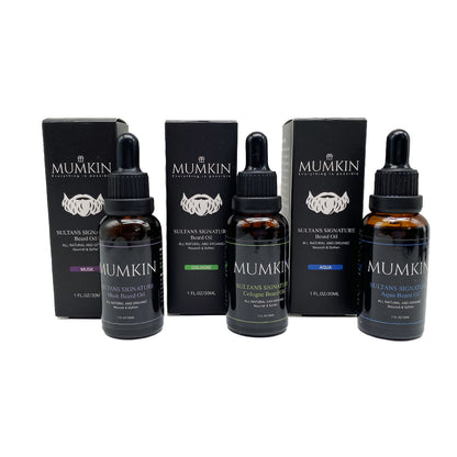 Sultans Signature Beard Oil - Aqua